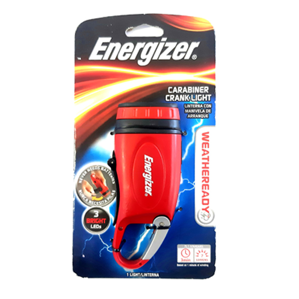 energizer carabiner crank light